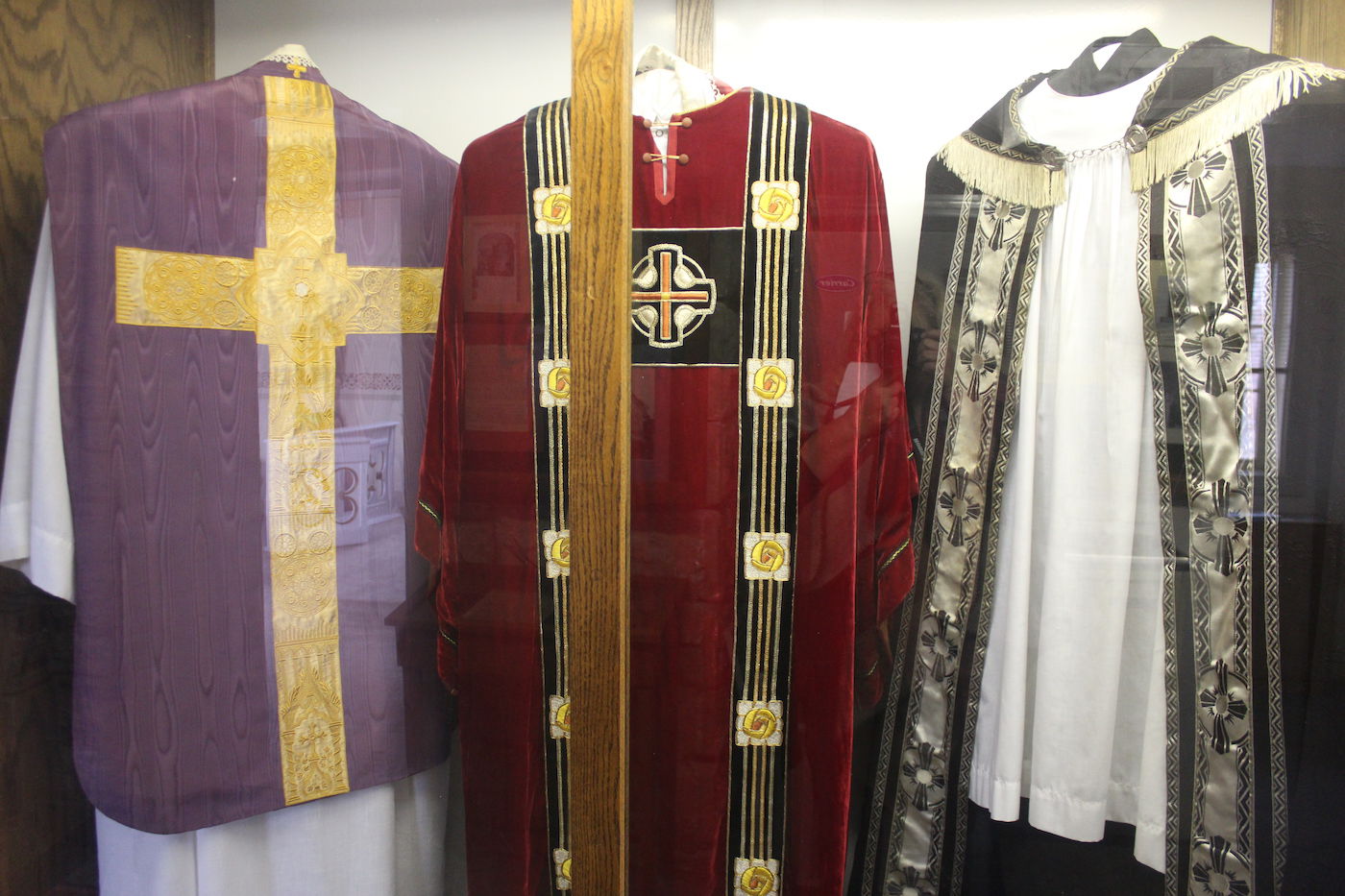 Vestments In The Old St. Patrick's Church Museum